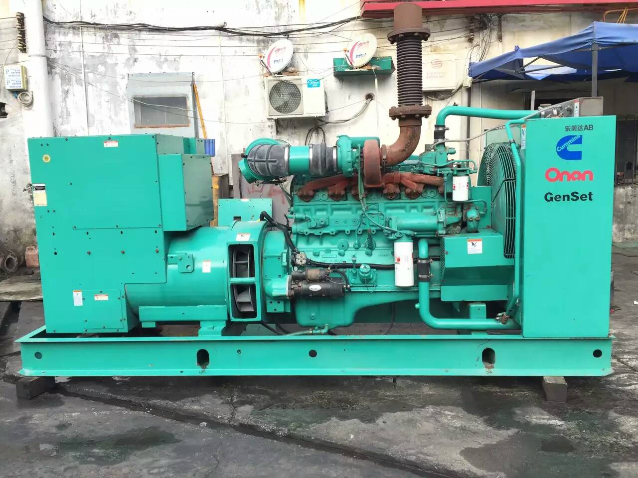 曾都租赁发电机-柴油发电机不正常冒烟的原因